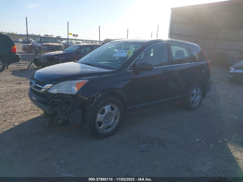 2010 Honda Cr-V Lx VIN: JHLRE4H39AC012701 Lot: 37980110