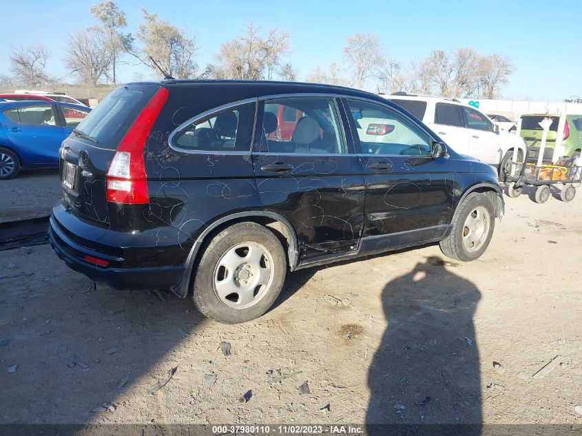 2010 Honda Cr-V Lx VIN: JHLRE4H39AC012701 Lot: 37980110