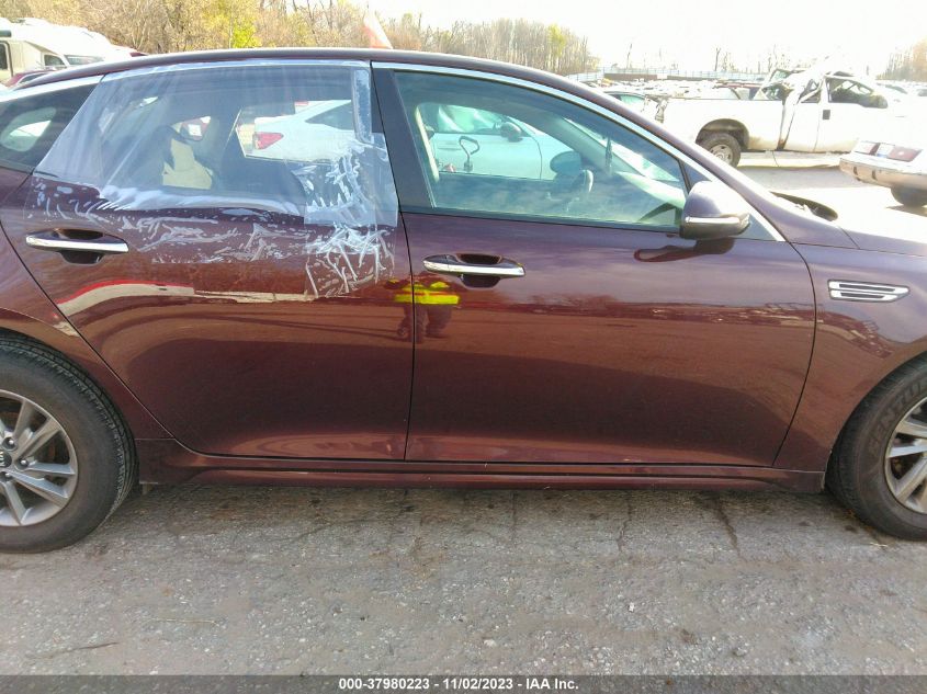 2020 Kia Optima Lx VIN: 5XXGT4L35LG430872 Lot: 37980223