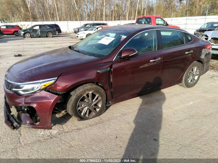 2020 Kia Optima Lx VIN: 5XXGT4L35LG430872 Lot: 37980223