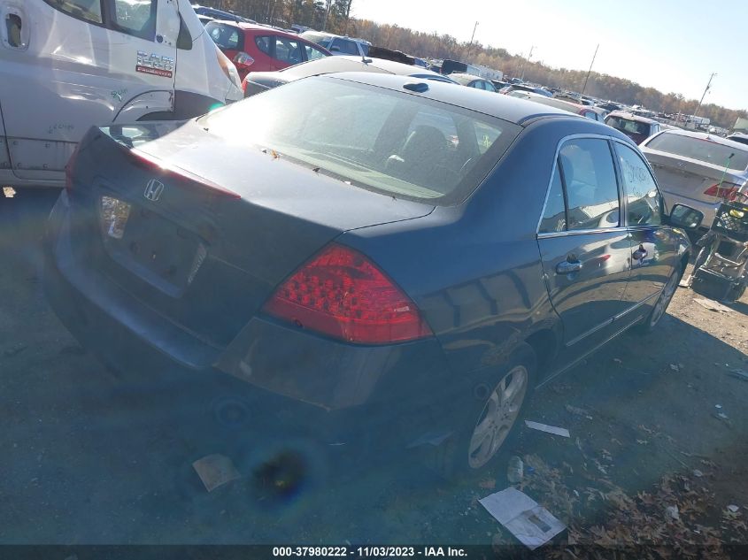 2006 Honda Accord Sdn Ex-L VIN: 1HGCM56856A066804 Lot: 37980222