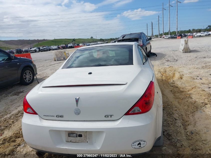 2008 Pontiac G6 Gt VIN: 1G2ZH36N984261446 Lot: 37980247