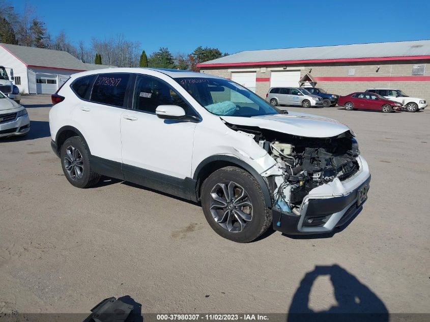 2022 Honda Cr-V Awd Ex VIN: 2HKRW2H53NH612530 Lot: 37980307