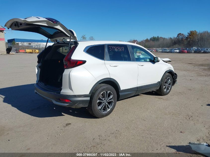 2022 Honda Cr-V Awd Ex VIN: 2HKRW2H53NH612530 Lot: 37980307