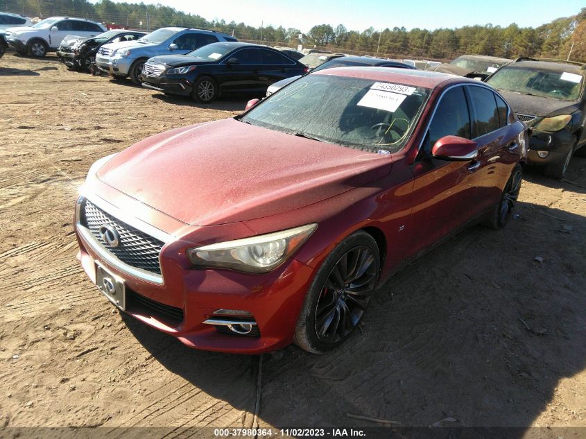 2014 Infiniti Q50 VIN: JN1BV7AP5EM680169 Lot: 37980364