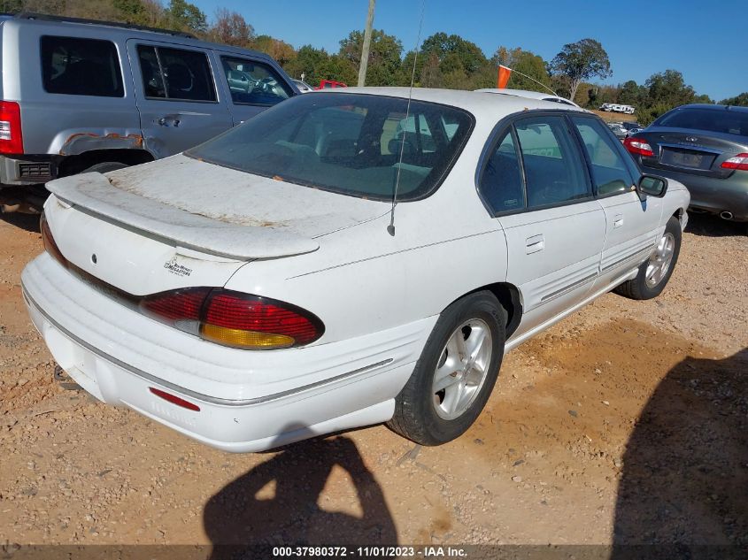 1999 Pontiac Bonneville Se VIN: 1G2HX52K9XH234387 Lot: 37980372