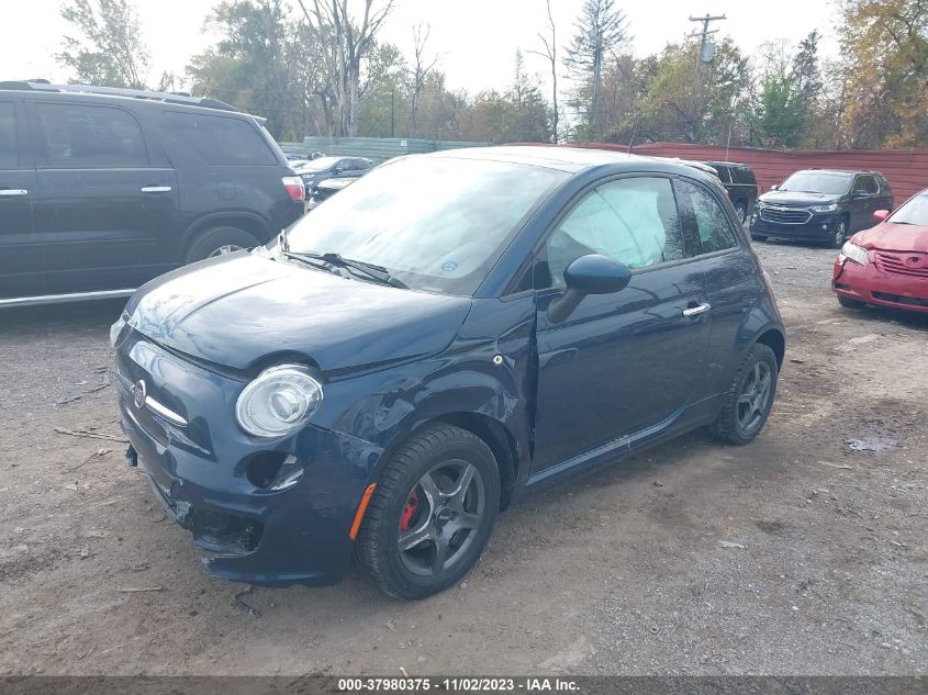 2013 Fiat 500 Sport VIN: 3C3CFFBR2DT754671 Lot: 37980375