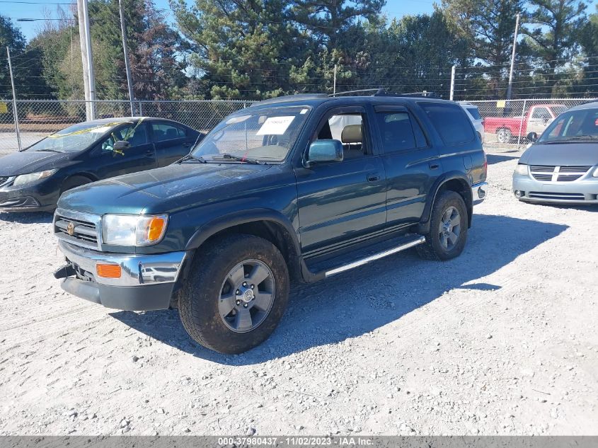 1996 Toyota 4Runner Sr5 VIN: JT3GN86RXT0006126 Lot: 37980437