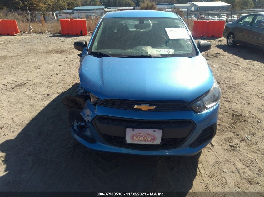 2017 Chevrolet Spark Ls Cvt VIN: KL8CB6SA4HC839278 Lot: 37980538