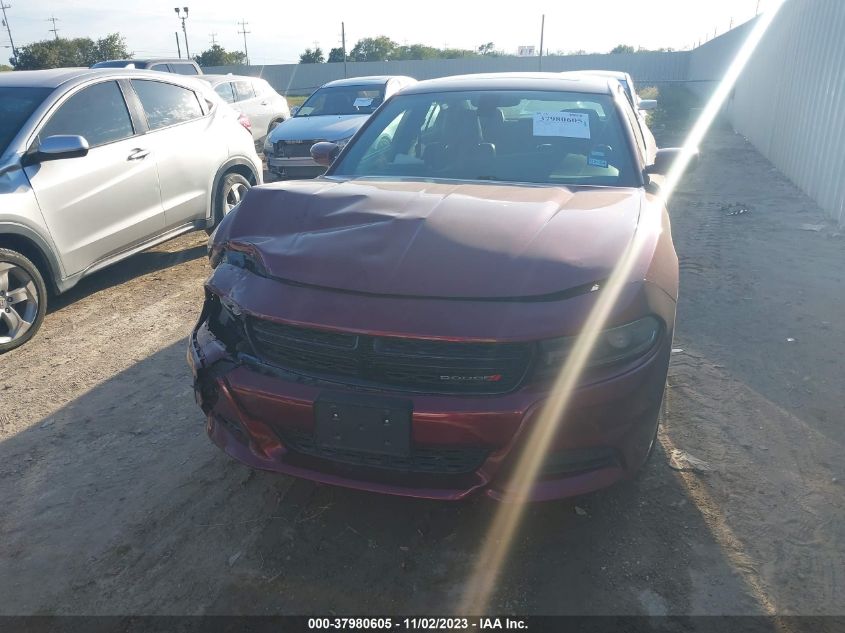 2021 Dodge Charger Sxt Rwd VIN: 2C3CDXBG9MH548038 Lot: 37980605