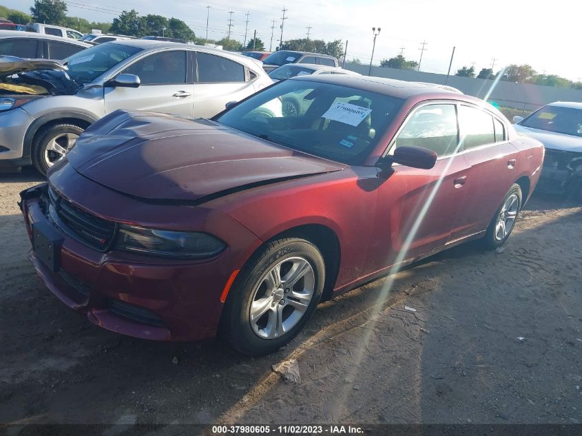 2021 Dodge Charger Sxt Rwd VIN: 2C3CDXBG9MH548038 Lot: 37980605