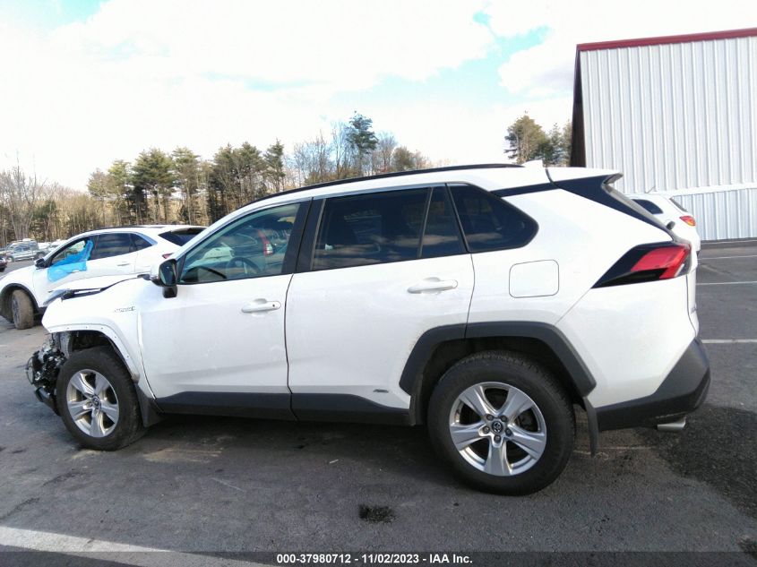 2020 Toyota Rav4 Hybrid Xle VIN: 2T3RWRFV1LW074458 Lot: 37980712