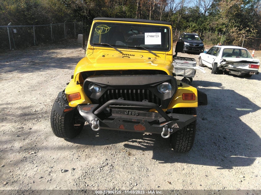 1J4FA29P61P318114 2001 Jeep Wrangler Se