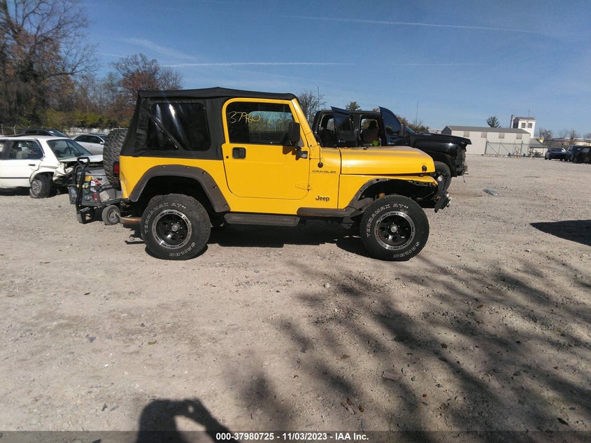 1J4FA29P61P318114 2001 Jeep Wrangler Se
