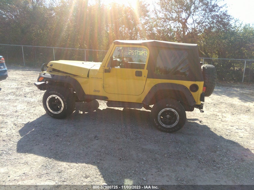 1J4FA29P61P318114 2001 Jeep Wrangler Se