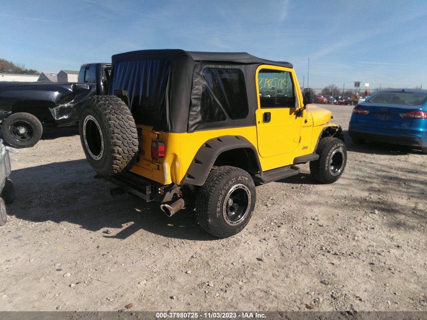1J4FA29P61P318114 2001 Jeep Wrangler Se