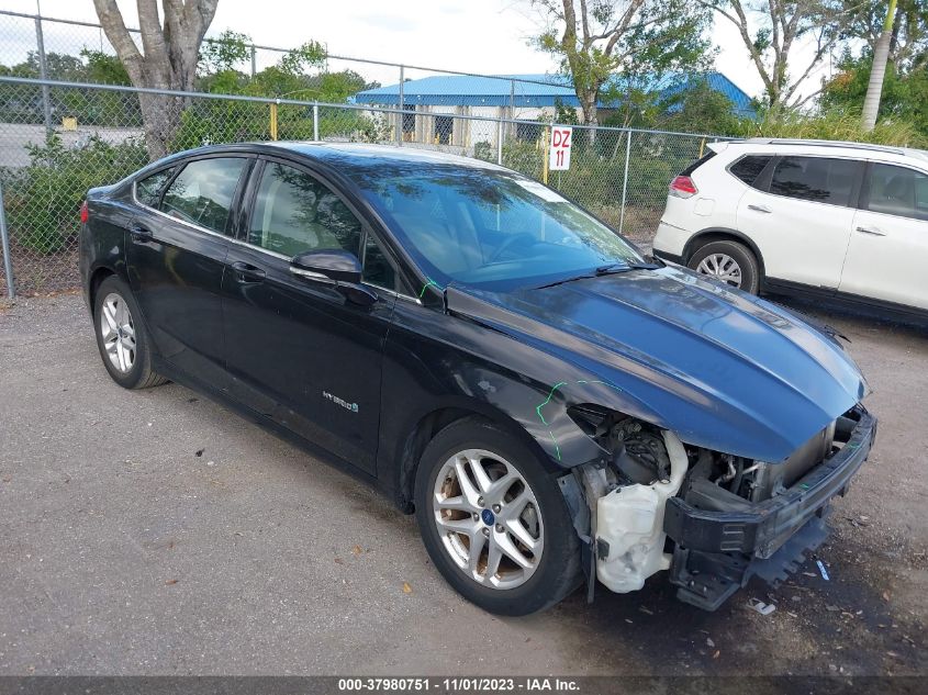 2017 Ford Fusion Hybrid Se VIN: 3FA6P0LUXHR400461 Lot: 37980751