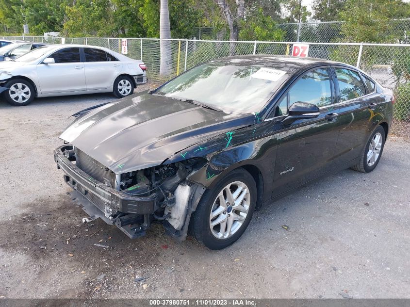 2017 Ford Fusion Hybrid Se VIN: 3FA6P0LUXHR400461 Lot: 37980751