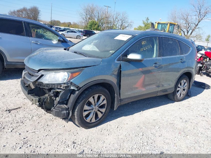 2012 Honda Cr-V Ex-L VIN: 5J6RM4H78CL011524 Lot: 37980764