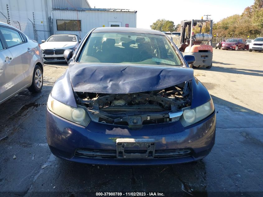 2008 Honda Civic Lx VIN: 1HGFA16548L007092 Lot: 37980789