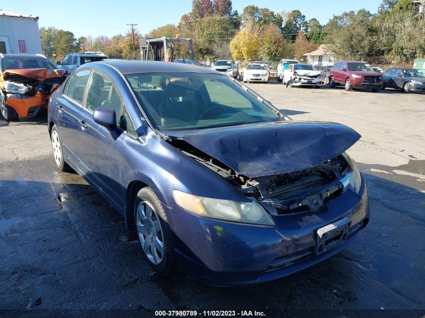 2008 Honda Civic Lx VIN: 1HGFA16548L007092 Lot: 37980789