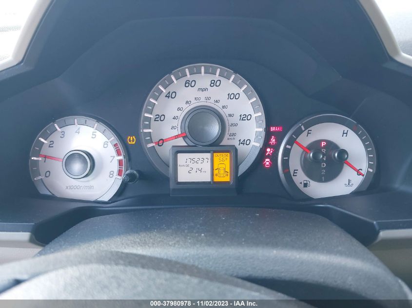 2012 Honda Pilot Ex-L VIN: 5FNYF4H58CB067301 Lot: 37980978