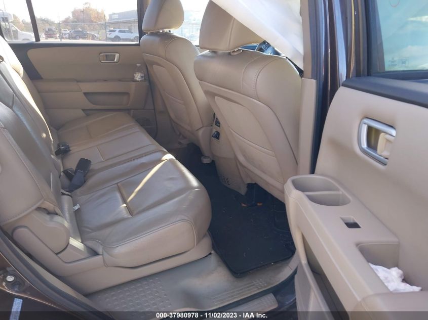 2012 Honda Pilot Ex-L VIN: 5FNYF4H58CB067301 Lot: 37980978