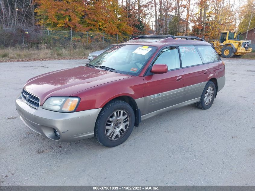 2004 Subaru Outback Limited VIN: 4S3BH686547611443 Lot: 37981039