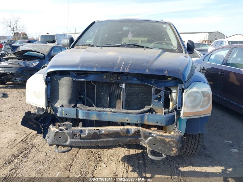 2006 Dodge Durango Sxt VIN: 1D4HB38N16F177468 Lot: 37981041