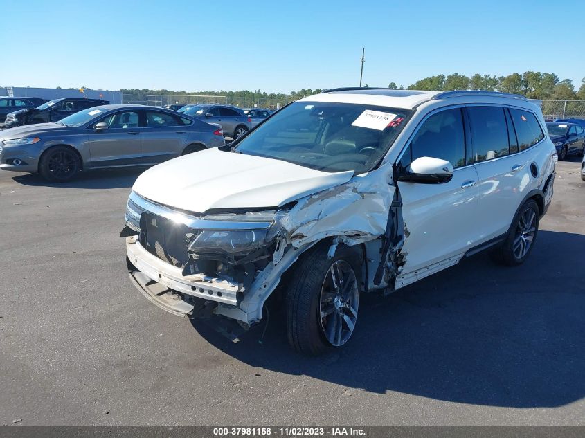 2016 Honda Pilot Elite VIN: 5FNYF6H06GB056044 Lot: 37981158