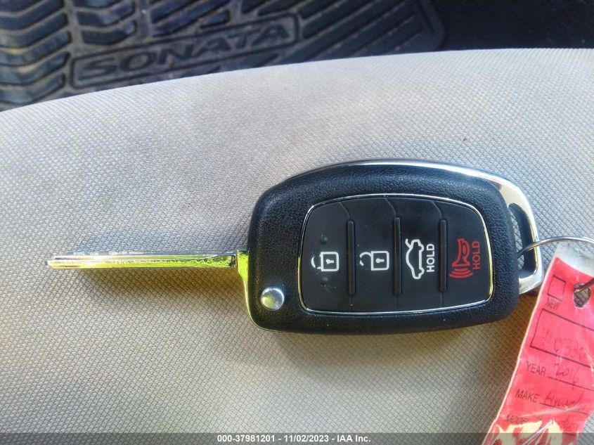 2016 Hyundai Sonata 2.4L Se VIN: 5NPE24AF3GH348897 Lot: 37981201