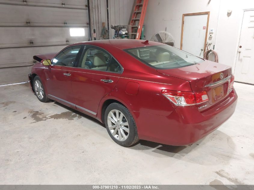 2010 Lexus Es 350 VIN: JTHBK1EG6A2363387 Lot: 37981210