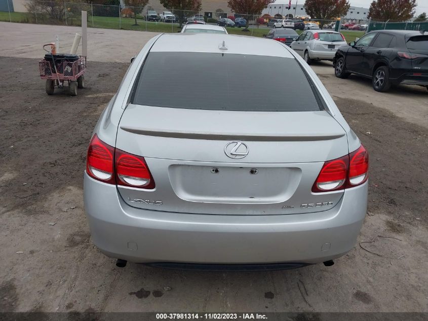 2007 Lexus Gs 350 VIN: JTHCE96SX70003315 Lot: 37981314