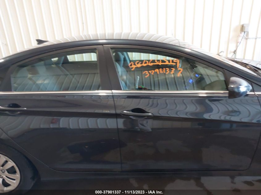 2013 Hyundai Sonata Gls VIN: 5NPEB4AC8DH557022 Lot: 37981337