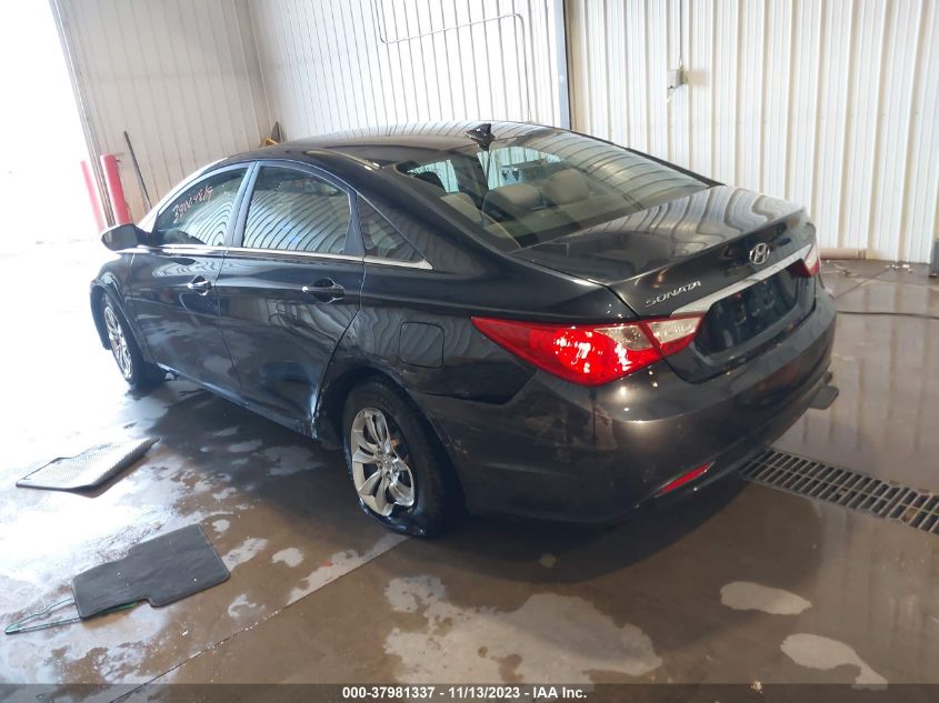 2013 Hyundai Sonata Gls VIN: 5NPEB4AC8DH557022 Lot: 37981337