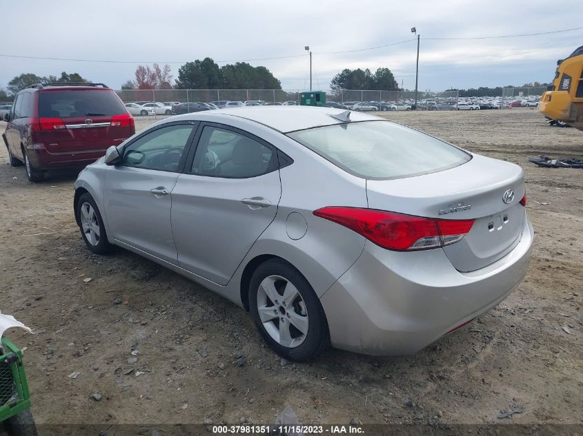 2013 Hyundai Elantra Gls (Ulsan Plant) VIN: KMHDH4AE8DU826908 Lot: 37981351