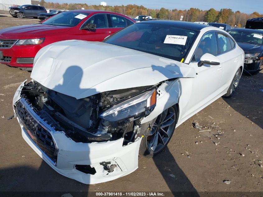 2023 Audi A5 Sportback Premium 45 Tfsi S Line Quattro S Tronic VIN: WAUDACF55PA059663 Lot: 37981418