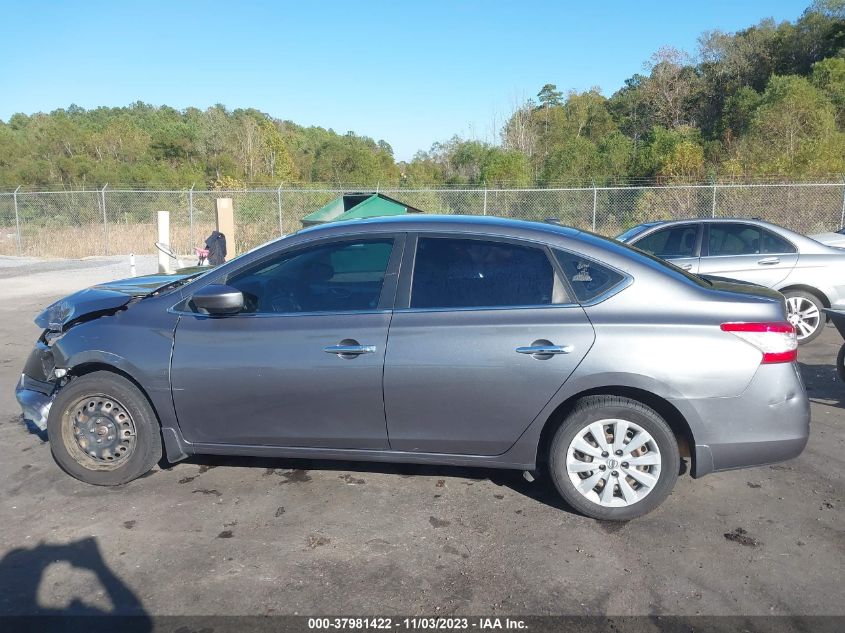 2015 Nissan Sentra Sv VIN: 3N1AB7AP2FY334910 Lot: 37981422