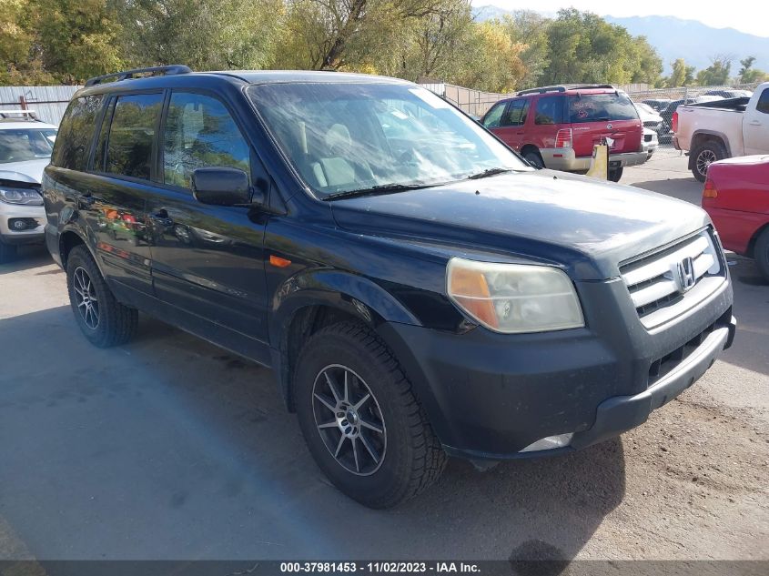 2006 Honda Pilot Ex VIN: 5FNYF18406B015719 Lot: 37981453