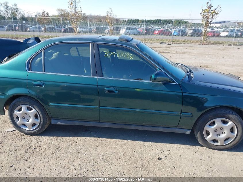 1999 Honda Civic Ex VIN: 1HGEJ8641XL039119 Lot: 37981488