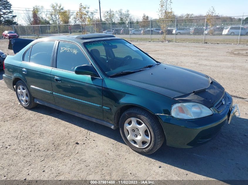 1999 Honda Civic Ex VIN: 1HGEJ8641XL039119 Lot: 37981488