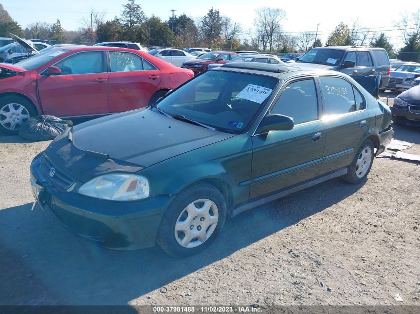 1999 Honda Civic Ex VIN: 1HGEJ8641XL039119 Lot: 37981488