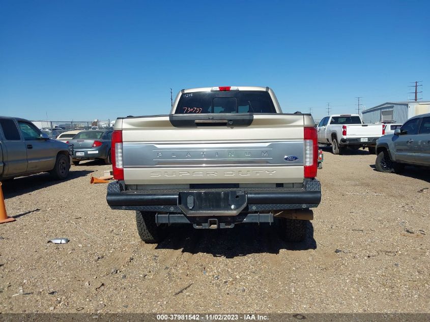 2017 Ford Super Duty F-250 Srw Lariat/Platinum VIN: 1FT7W2BT8HED25719 Lot: 37981542