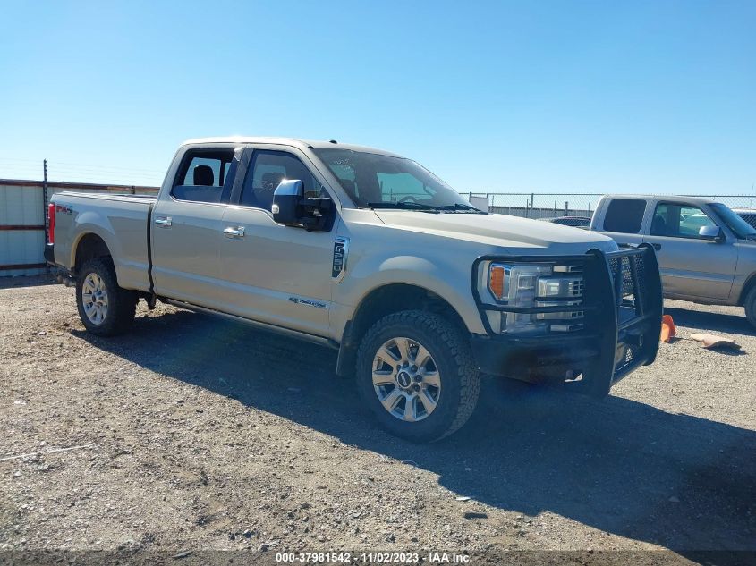 2017 Ford Super Duty F-250 Srw Lariat/Platinum VIN: 1FT7W2BT8HED25719 Lot: 37981542