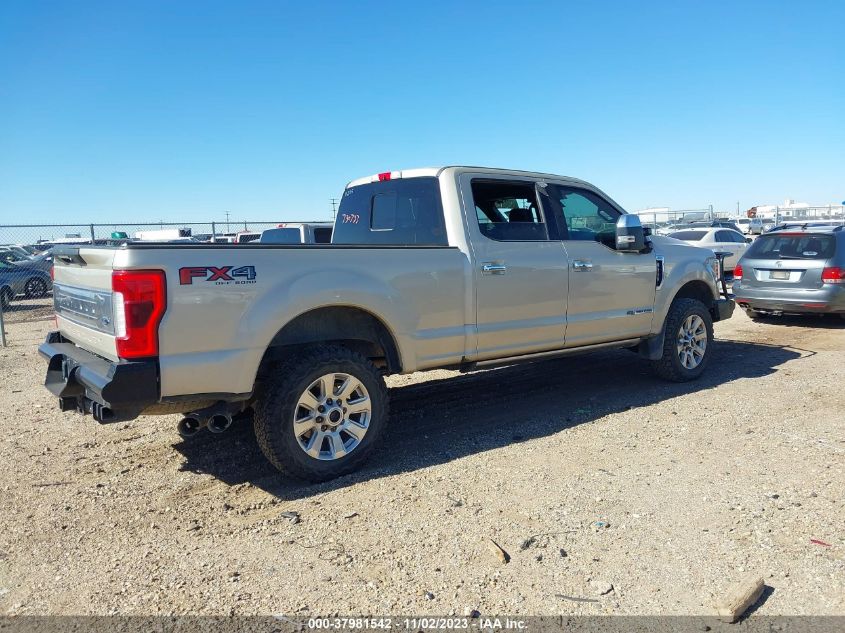 2017 Ford Super Duty F-250 Srw Lariat/Platinum VIN: 1FT7W2BT8HED25719 Lot: 37981542