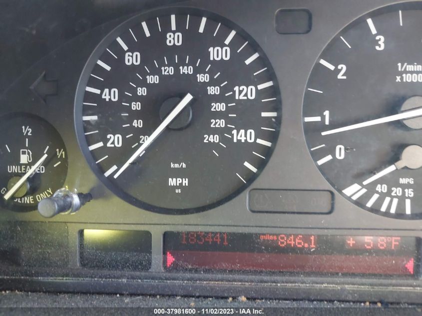 2005 BMW X5 3.0I VIN: 5UXFA13565LY15750 Lot: 37981600