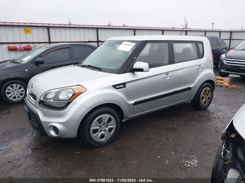 2012 Kia Soul Base VIN: KNDJT2A53C7424558 Lot: 37981623