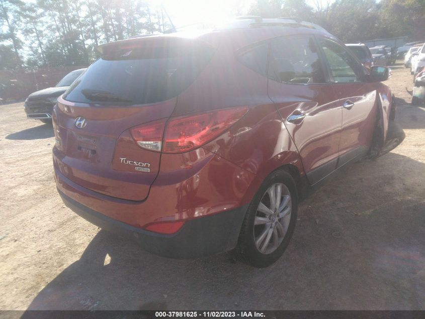 2012 Hyundai Tucson Limited VIN: KM8JU3AC4CU482788 Lot: 37981625