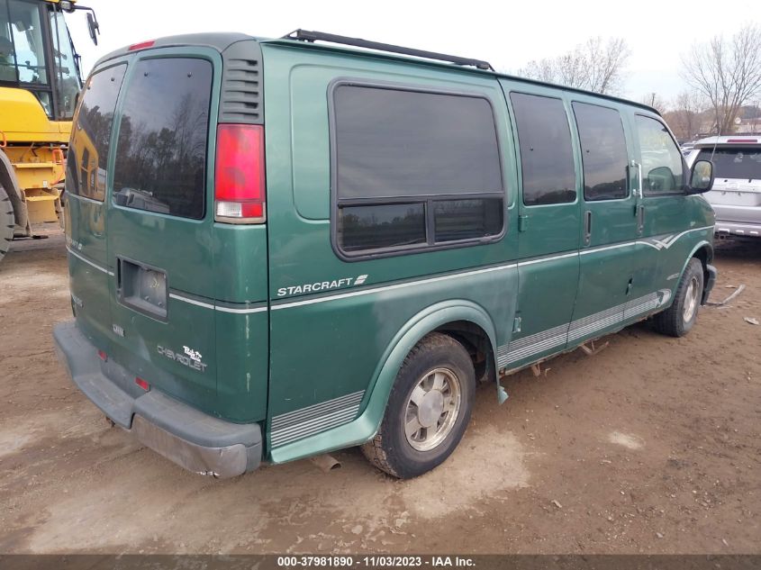 1999 Chevrolet Express G1500 VIN: 1GBFG15R1X1057772 Lot: 37981890