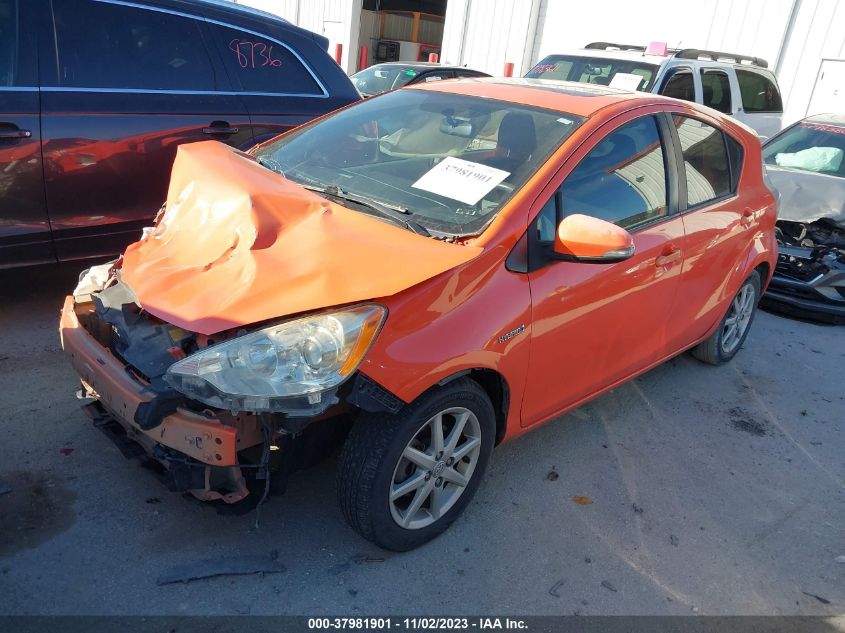 JTDKDTB37C1019505 2012 Toyota Prius C Three